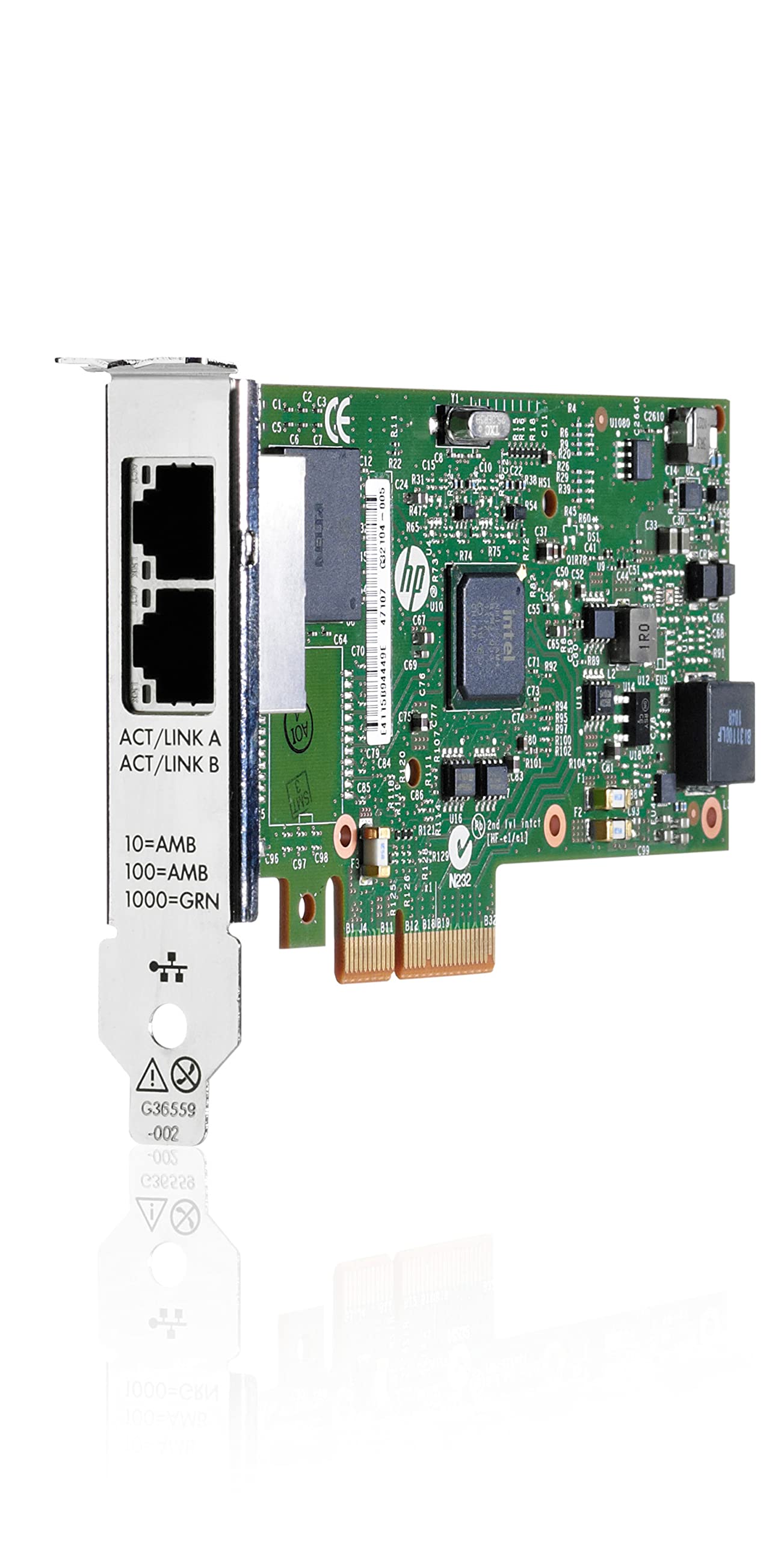 HP Ethernet 1Gb 2-port 361T کارت شبکه